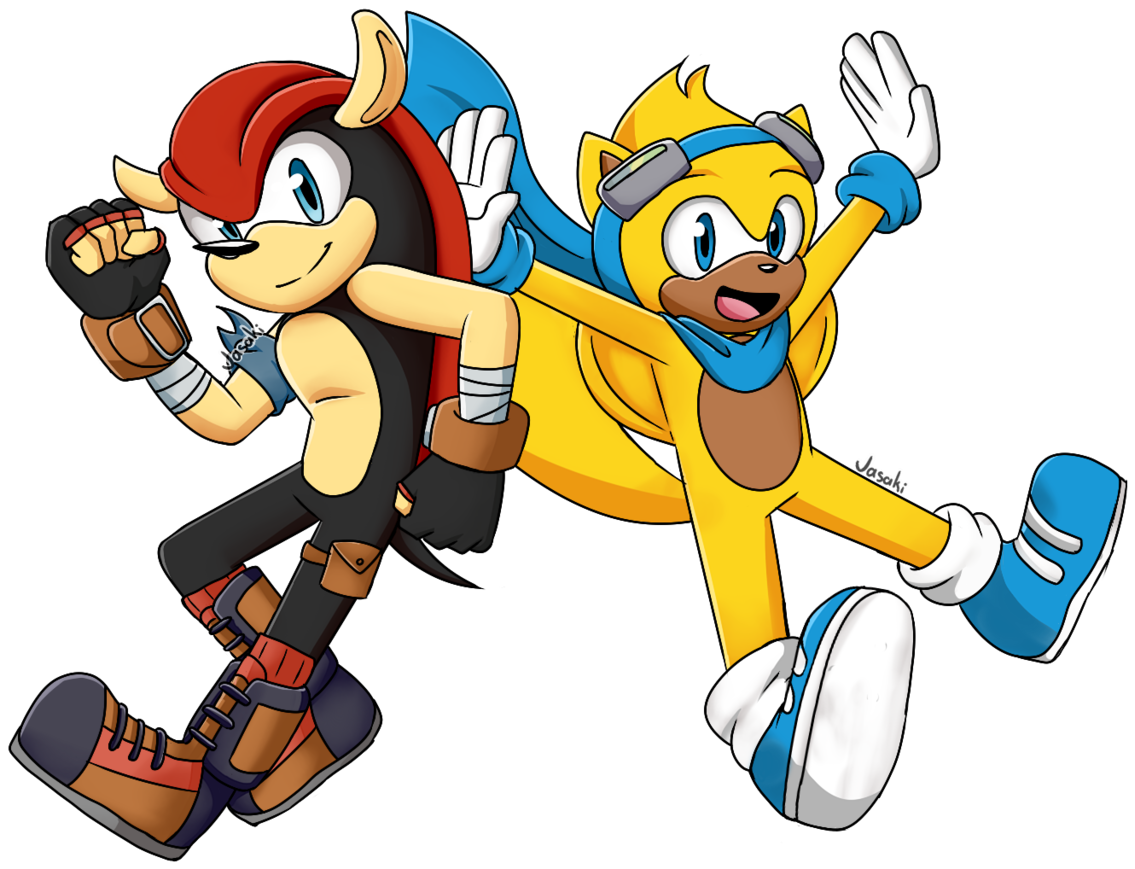 Animated Sonic Characters Mighty Ray Fanart