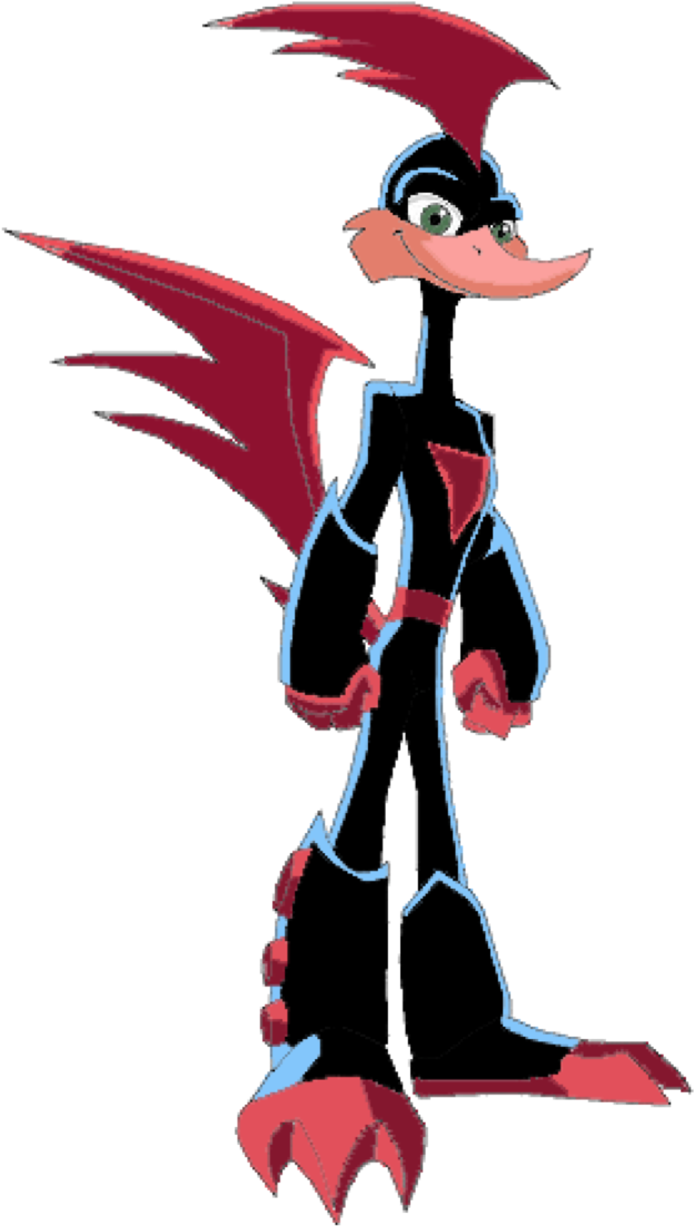 Animated Speedster Character