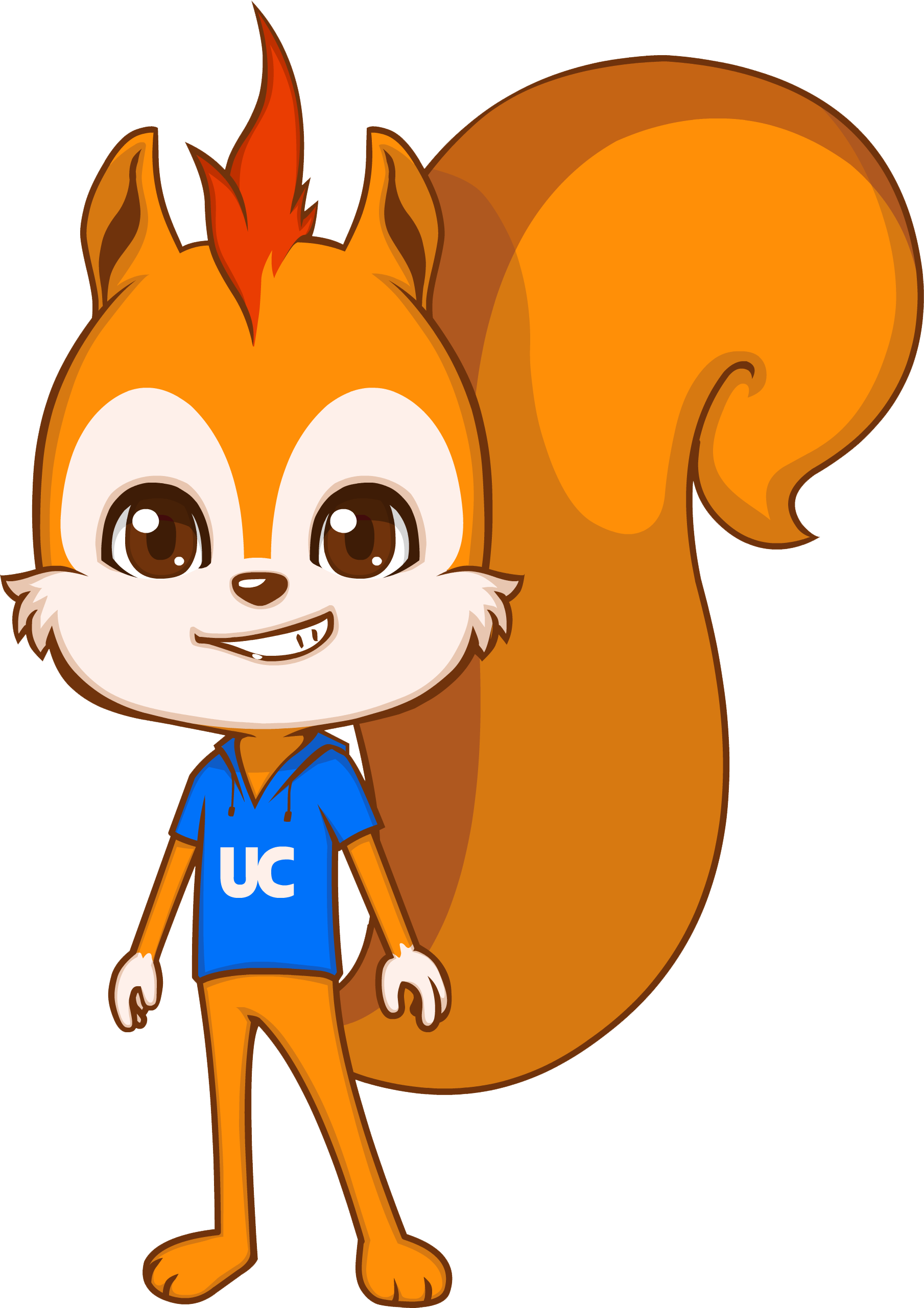 Animated Squirrel Character U C Shirt