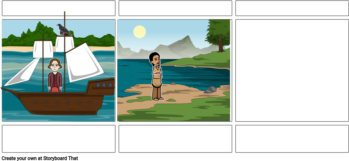 Animated_ Storyboard_ Scene_with_ Boat_and_ Character