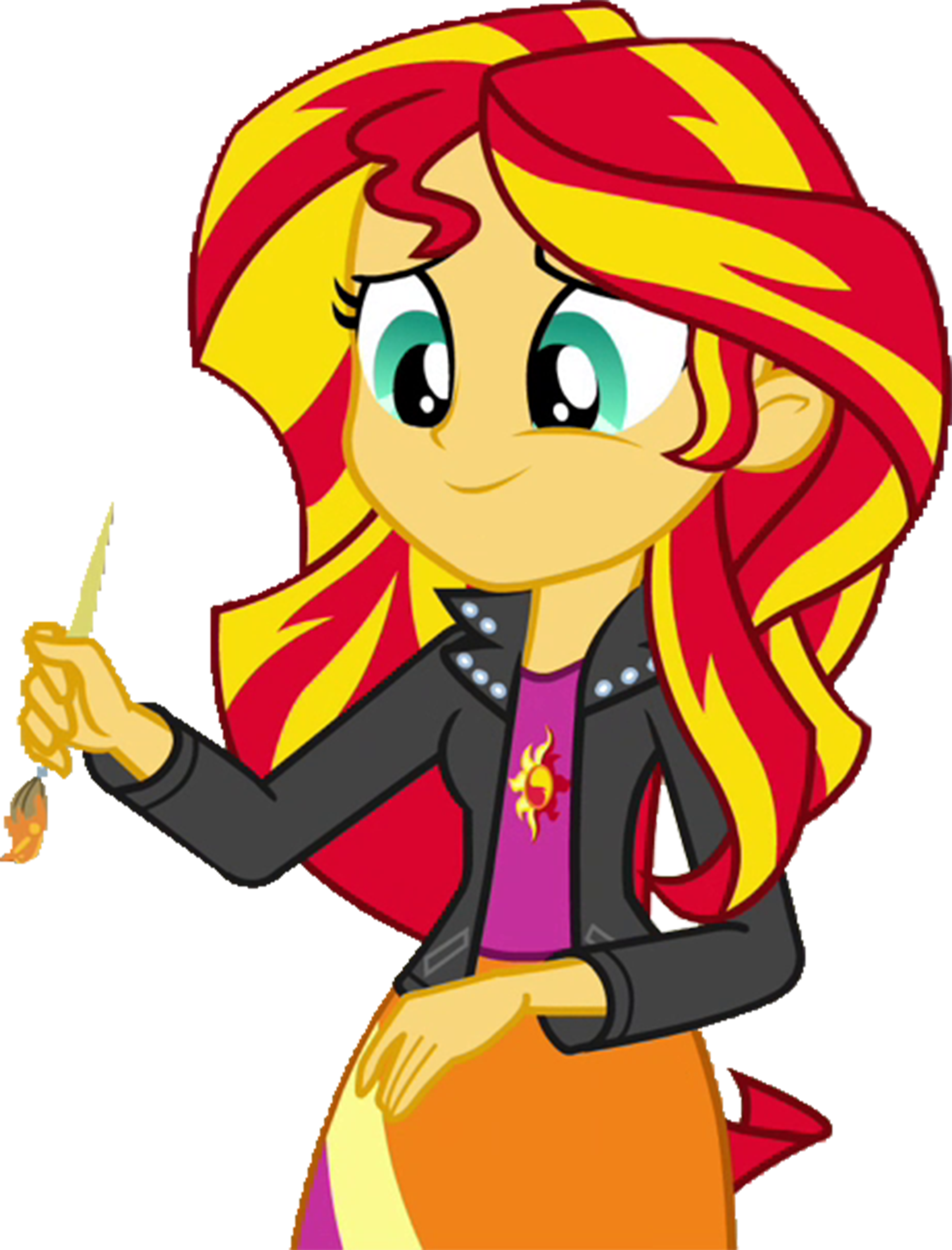 Animated Sunset Shimmer Character