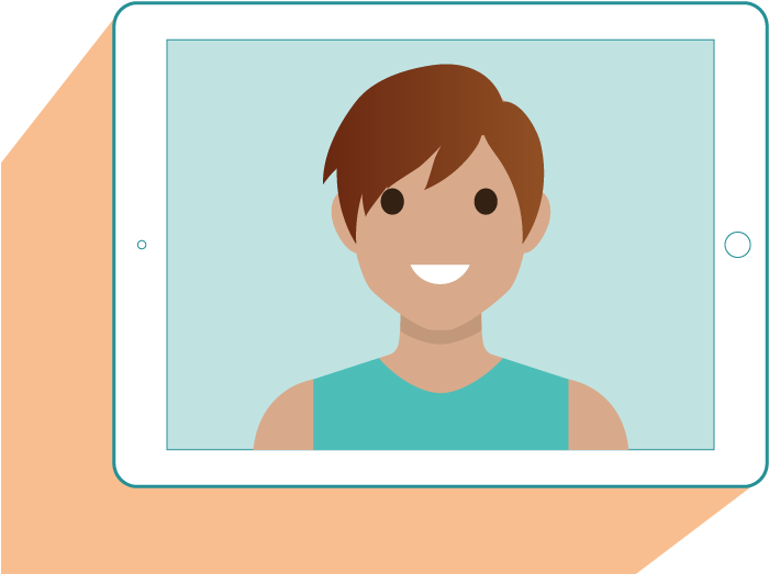 Animated Tablet Portrait