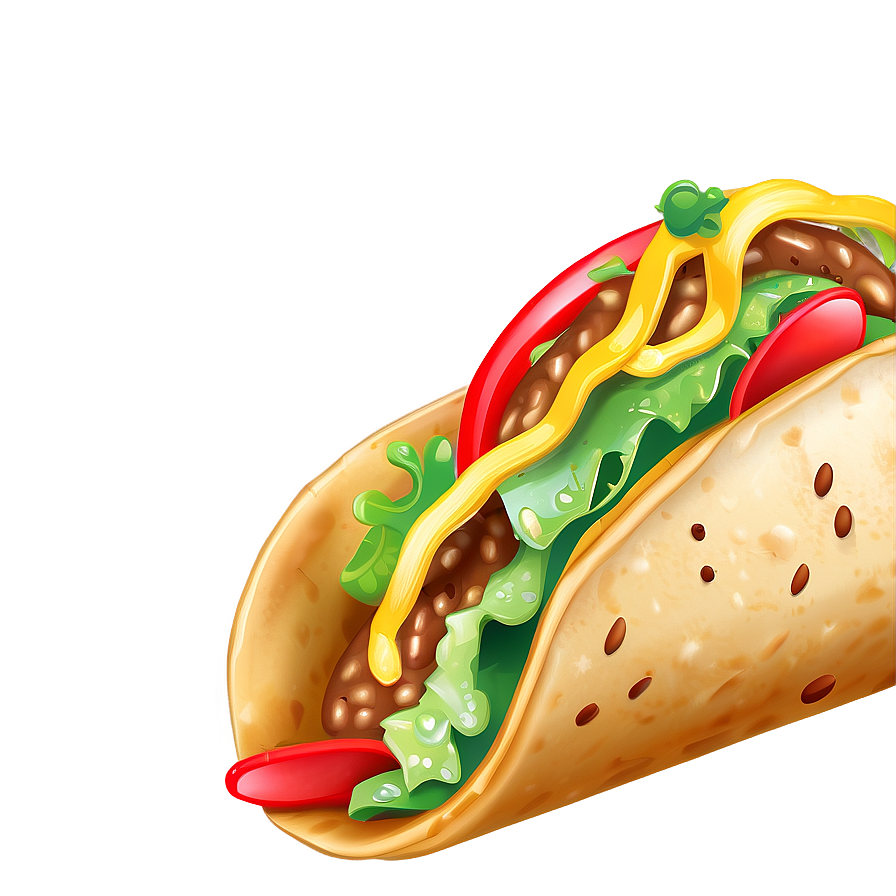 Animated Taco Clipart Png Vnh