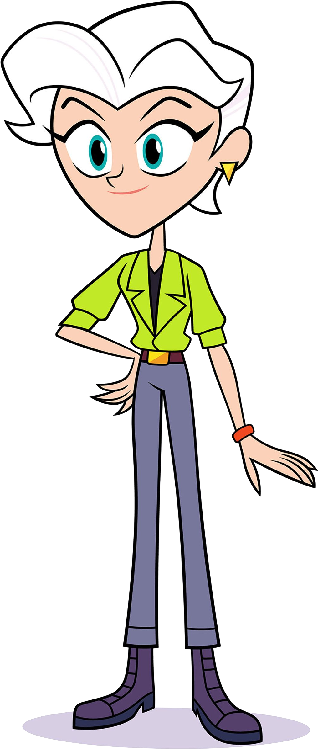Animated Teen Character Standing