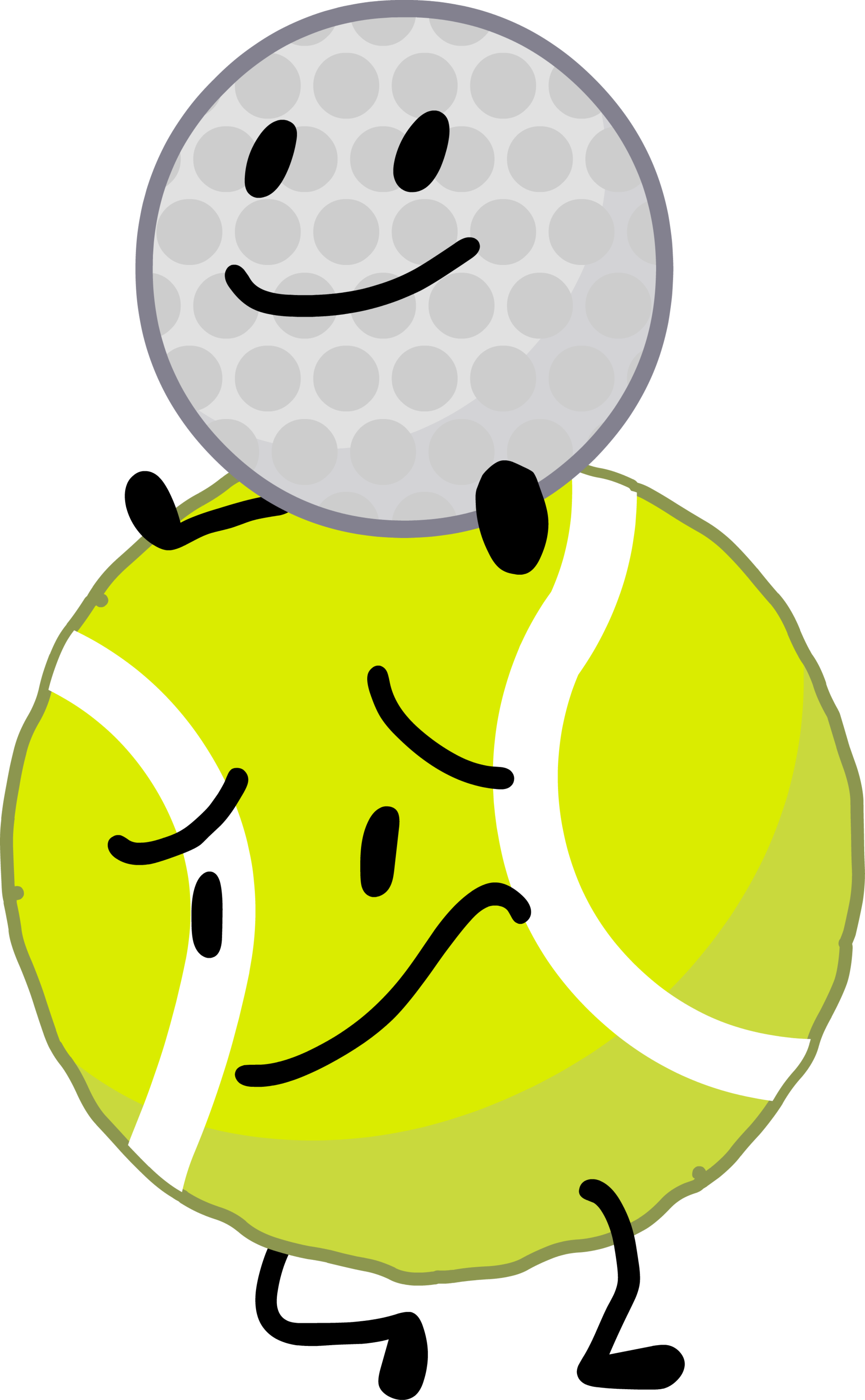 Animated Tennisand Golf Ball Friends