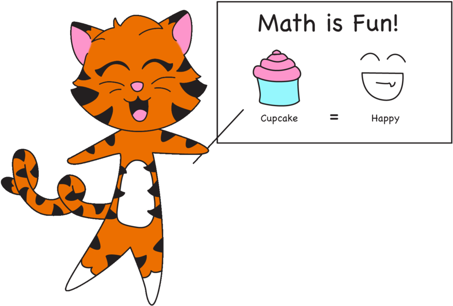 Animated Tiger Math Equation Fun