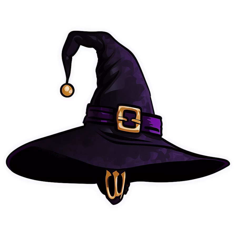 Animated Witches Hat Png 06292024