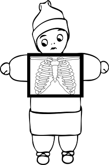 Animated Xray Costume Character