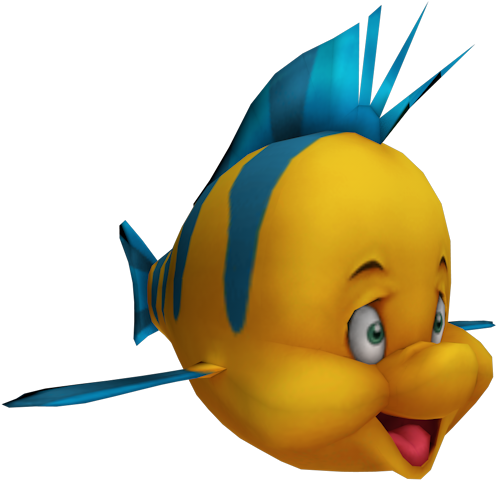 Animated Yellowand Blue Fish