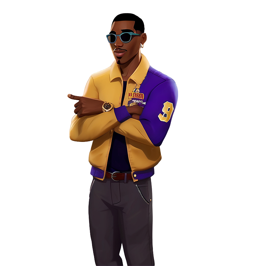 Animated Young Dolph Character Png 3