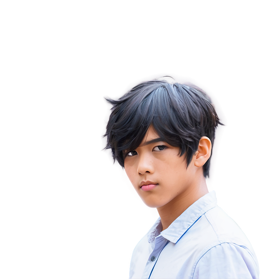 Anime Boy Hair Png 06282024