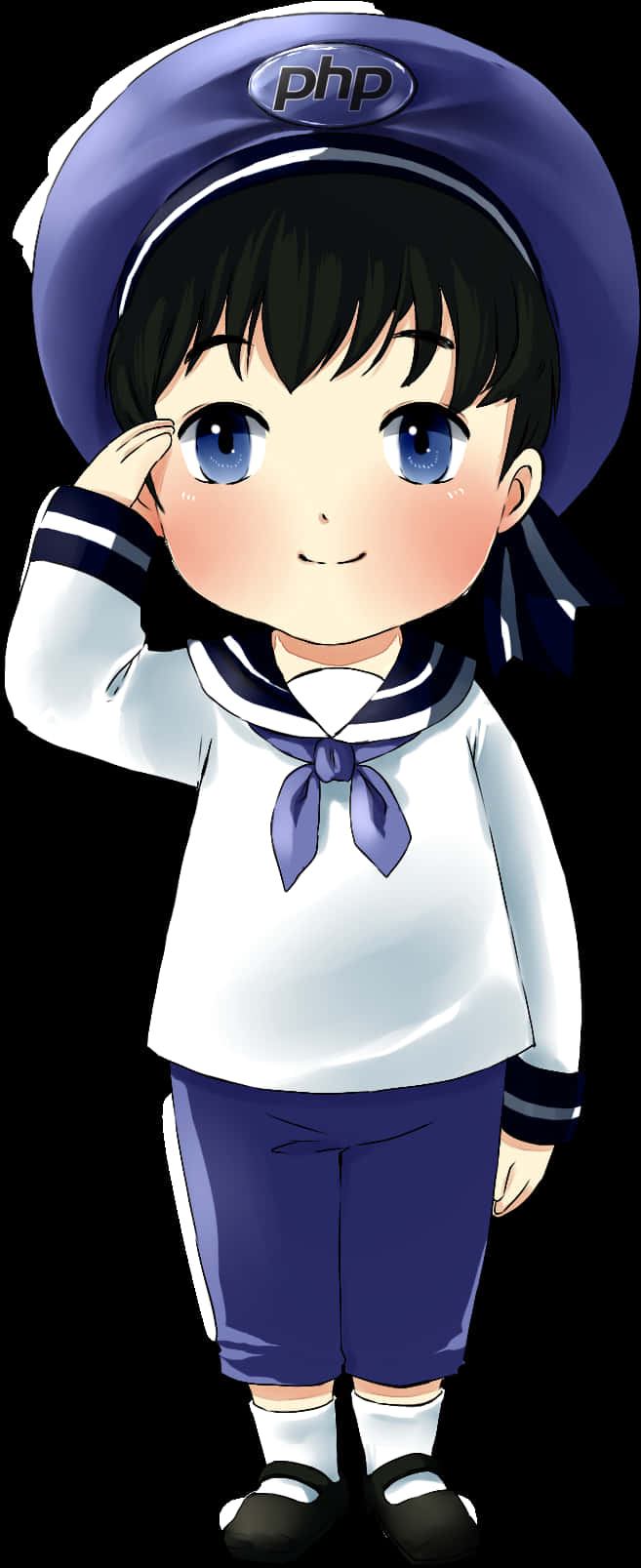 Anime Boyin Sailor Outfit