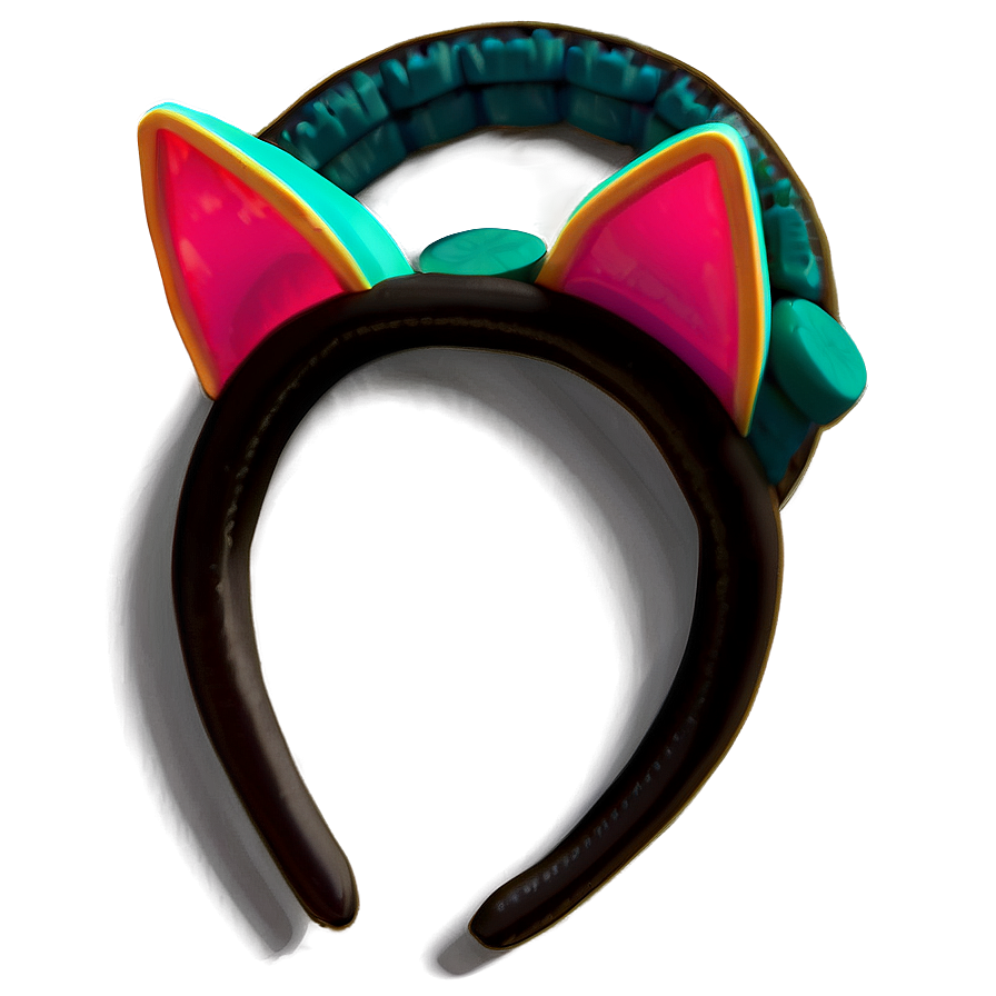 Anime Cat Ears Accessory Png 05042024