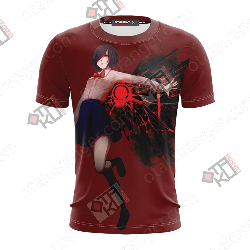 Anime Character Red T Shirt Design