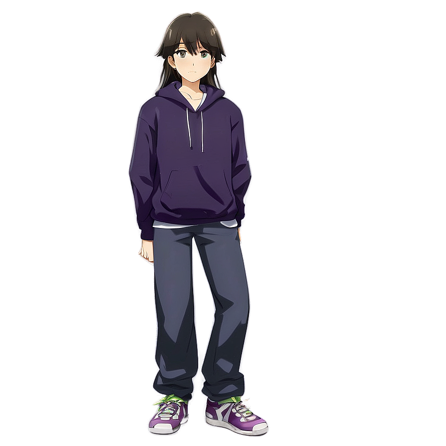 Anime Character Standing Pose Png 06252024