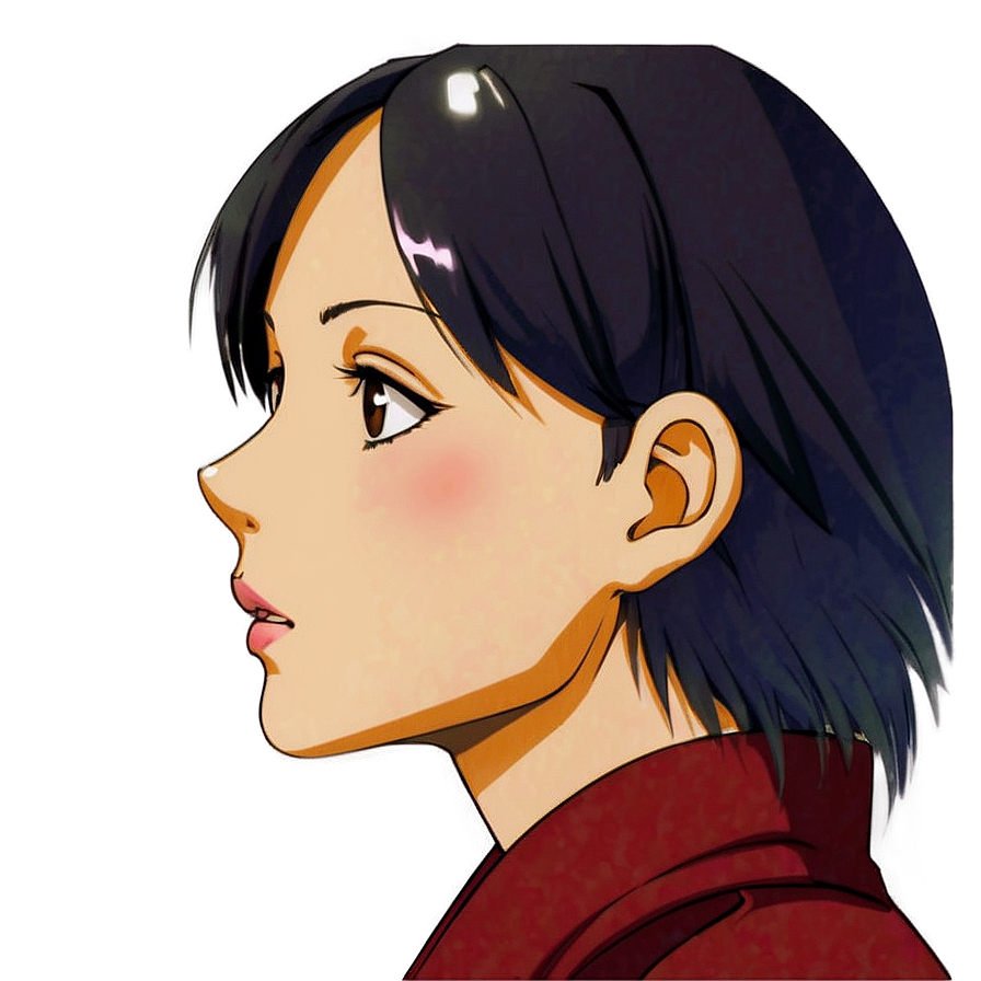 Anime Face Profile Png 06122024