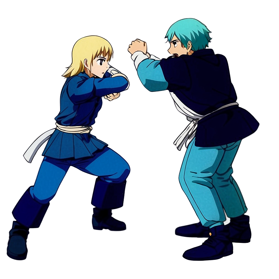 Anime Fight Scene Png 71