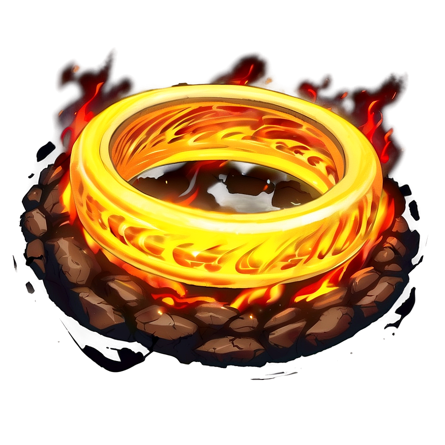 Anime Fire Ring Png 79