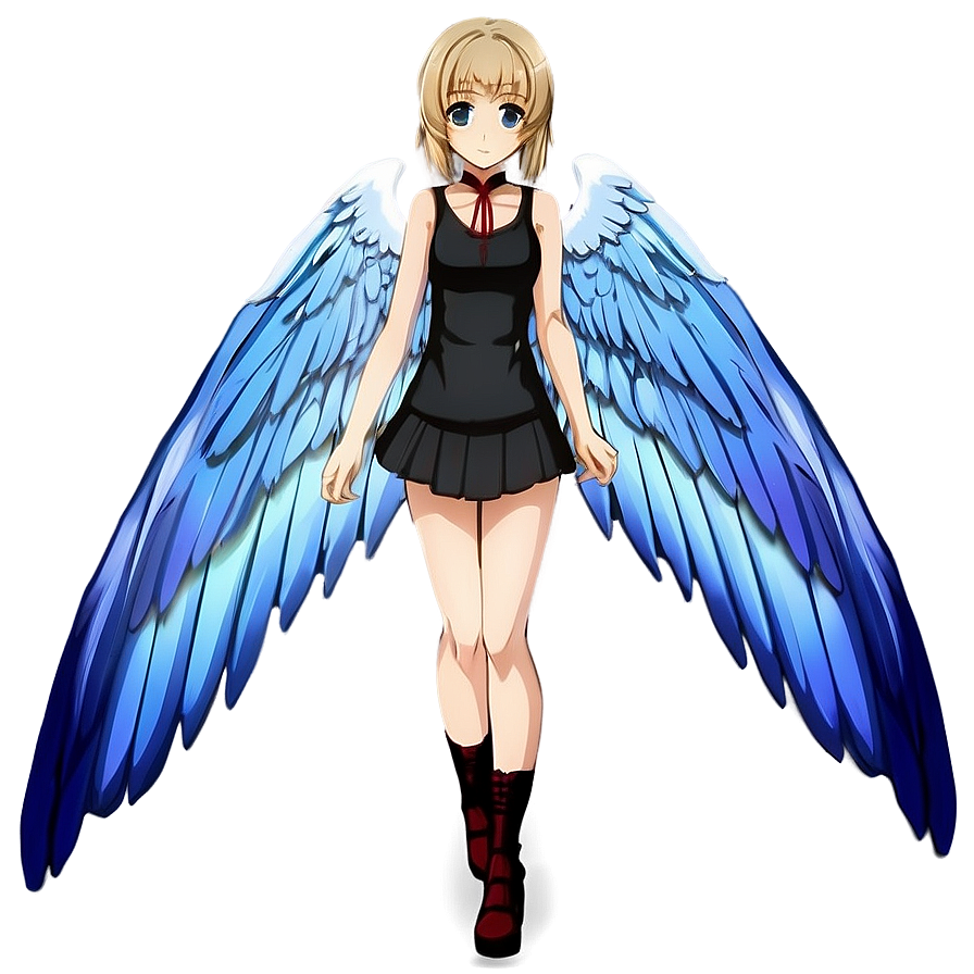 Anime Girl With Wings Png Yqc46