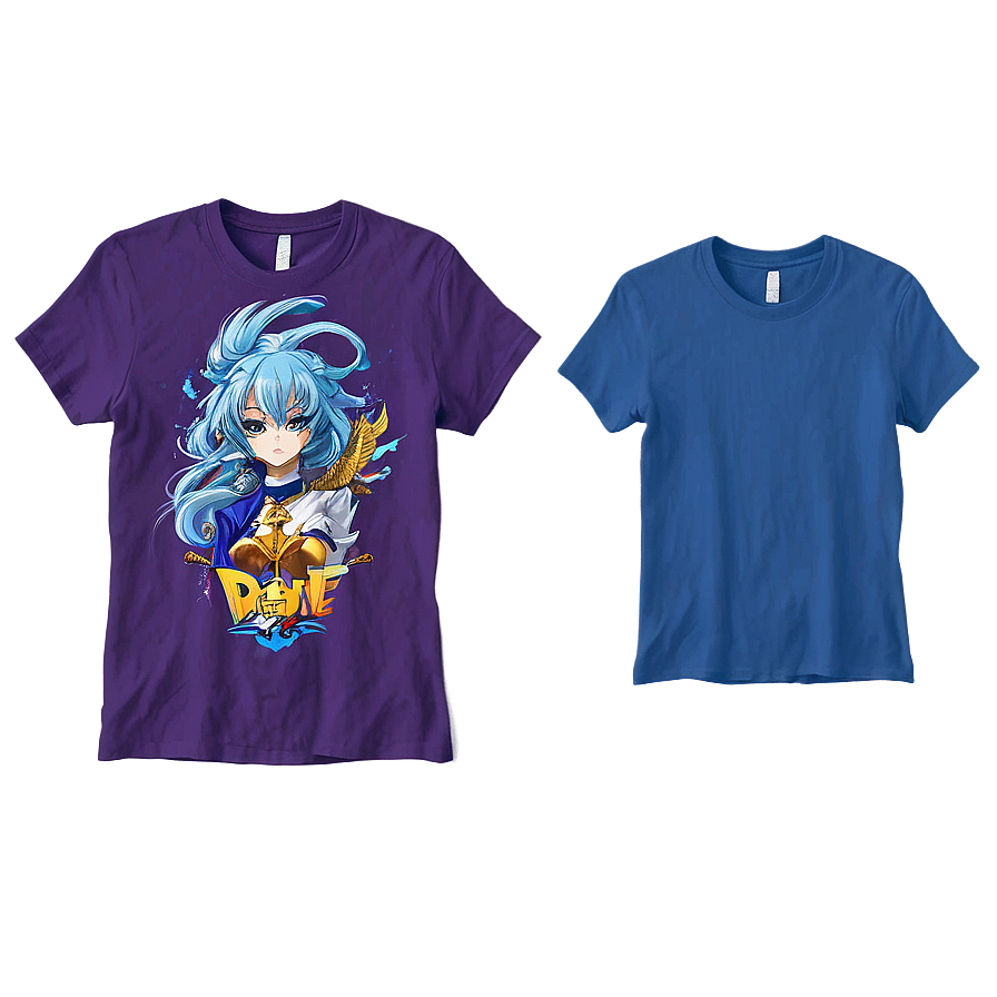 Anime Graphic Tees Design Png Aww