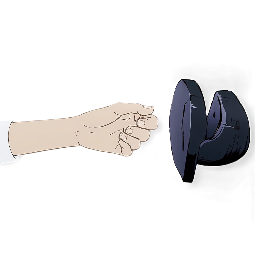 Anime Hand Grabbing Png 35