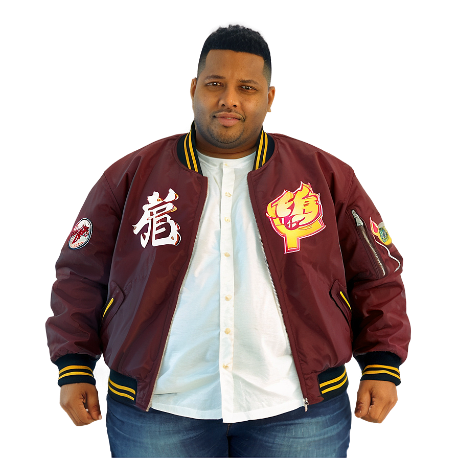 Anime Inspired Bomber Jacket Png Wia88