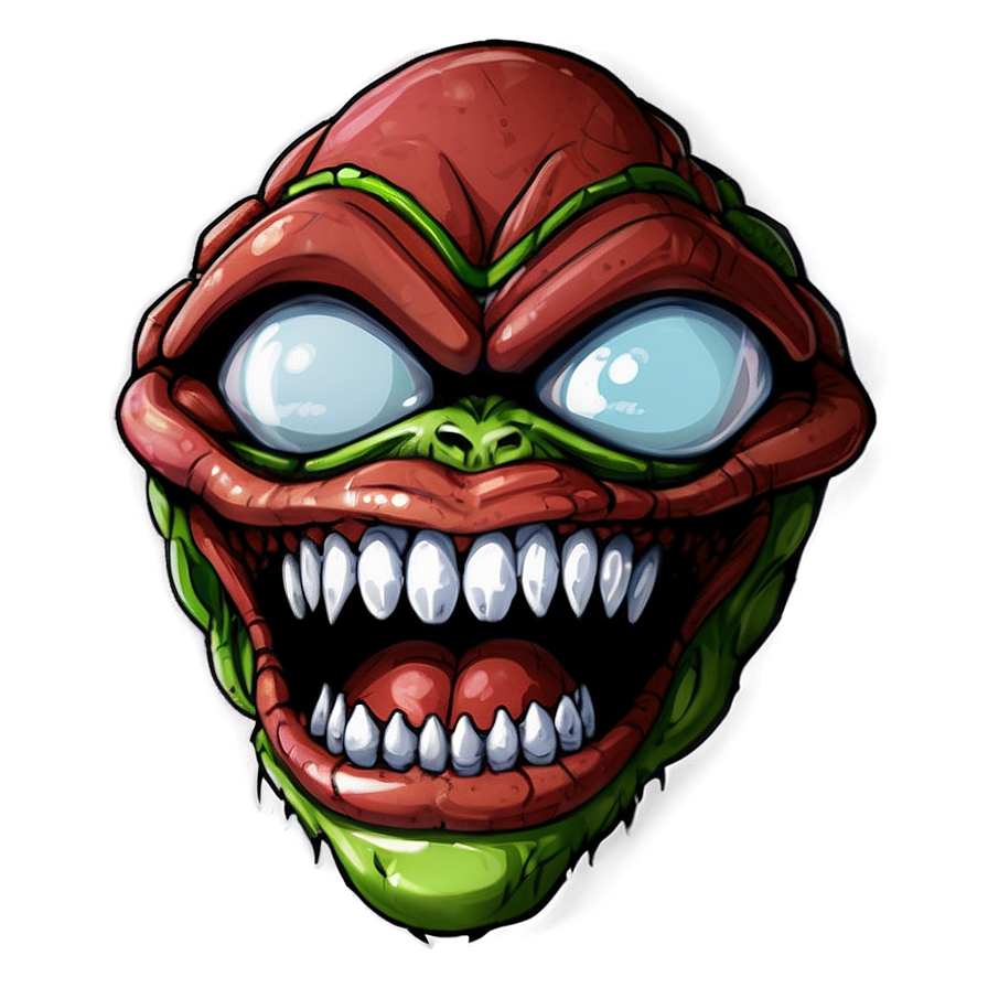 Anime Monster Mouth Png Wwl