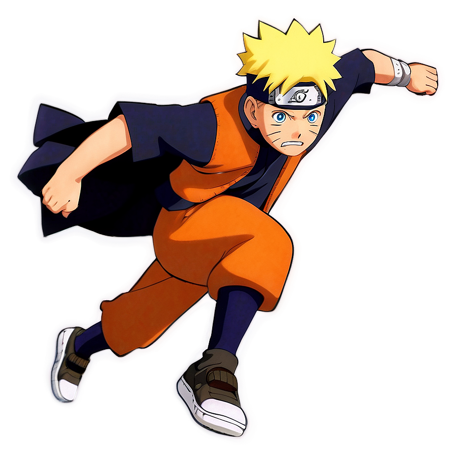 Anime Naruto Running Motion Png Dlt82