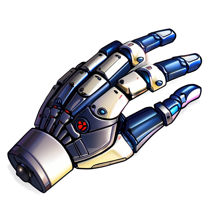 Anime Robot Hand Png 06202024