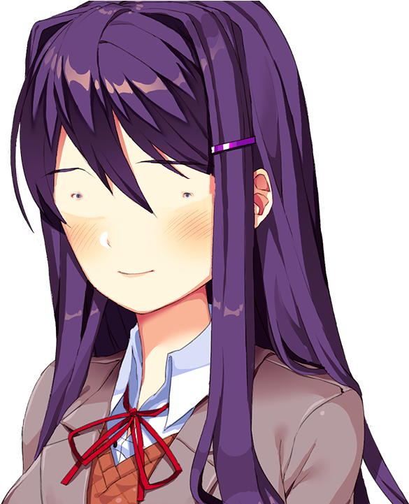 Anime Schoolgirl Smiling