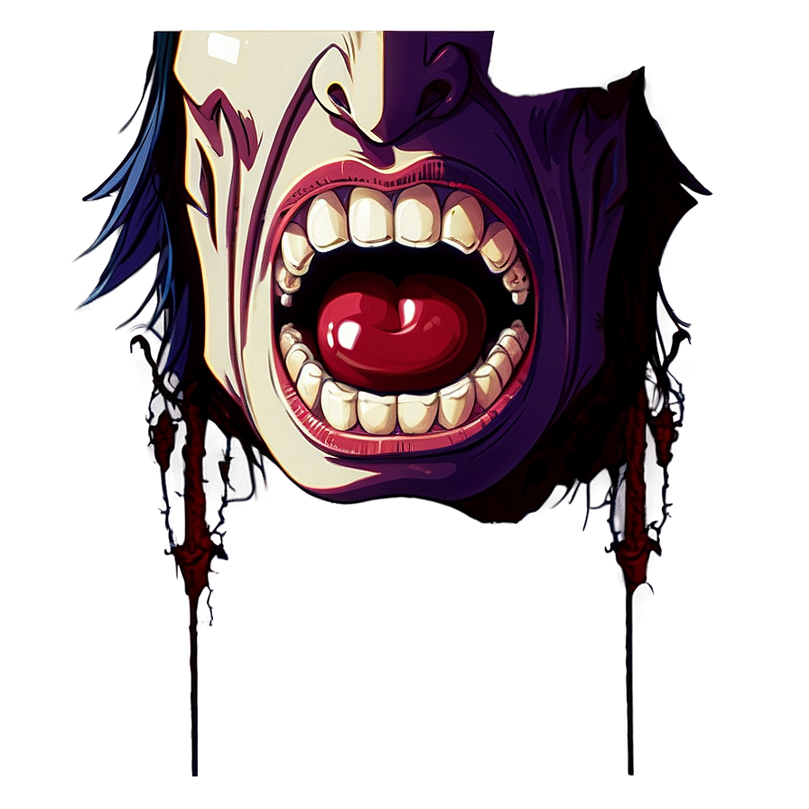 Anime Vampire Mouth Png 89