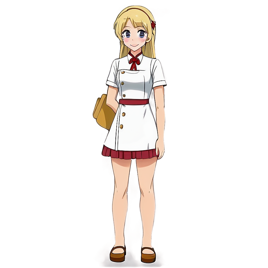 Anime Waitress Character Png Nkb32