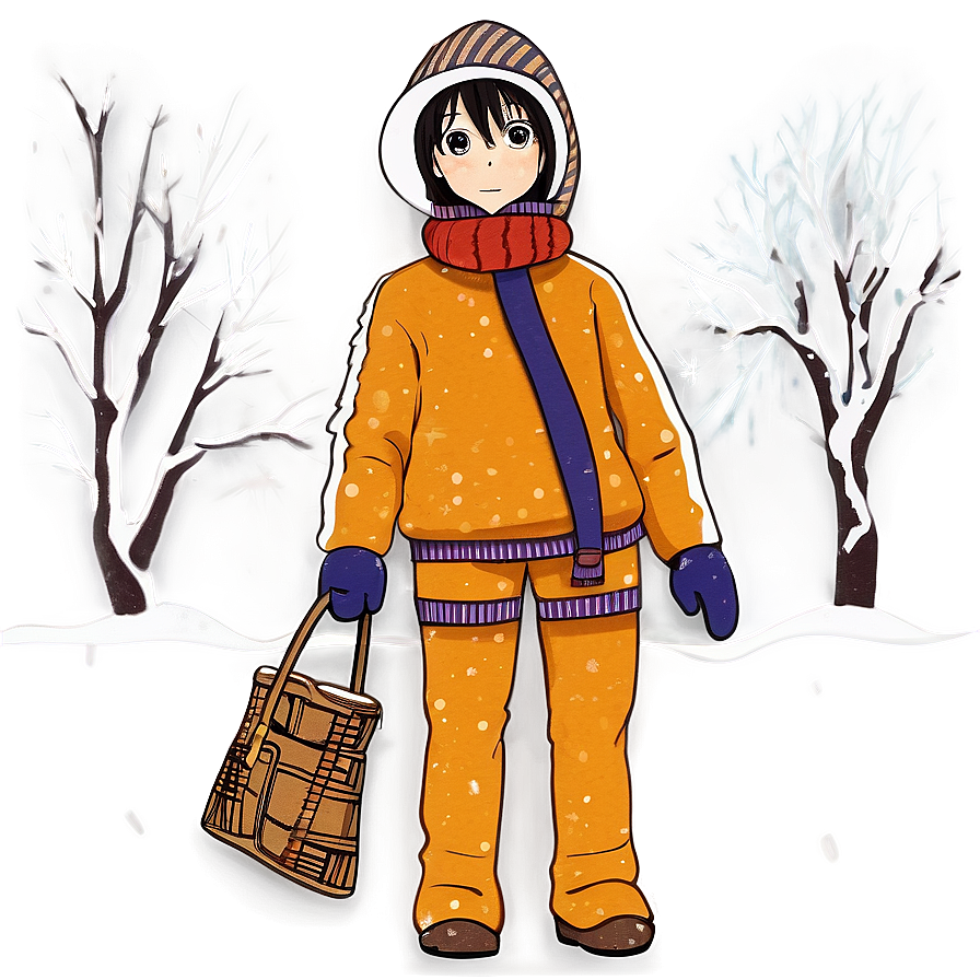 Anime Winter Scenes Png 9