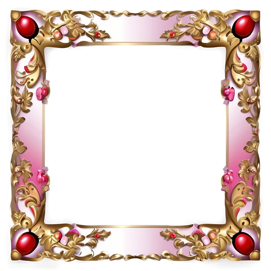 Anniversary Cute Frame Png 06262024