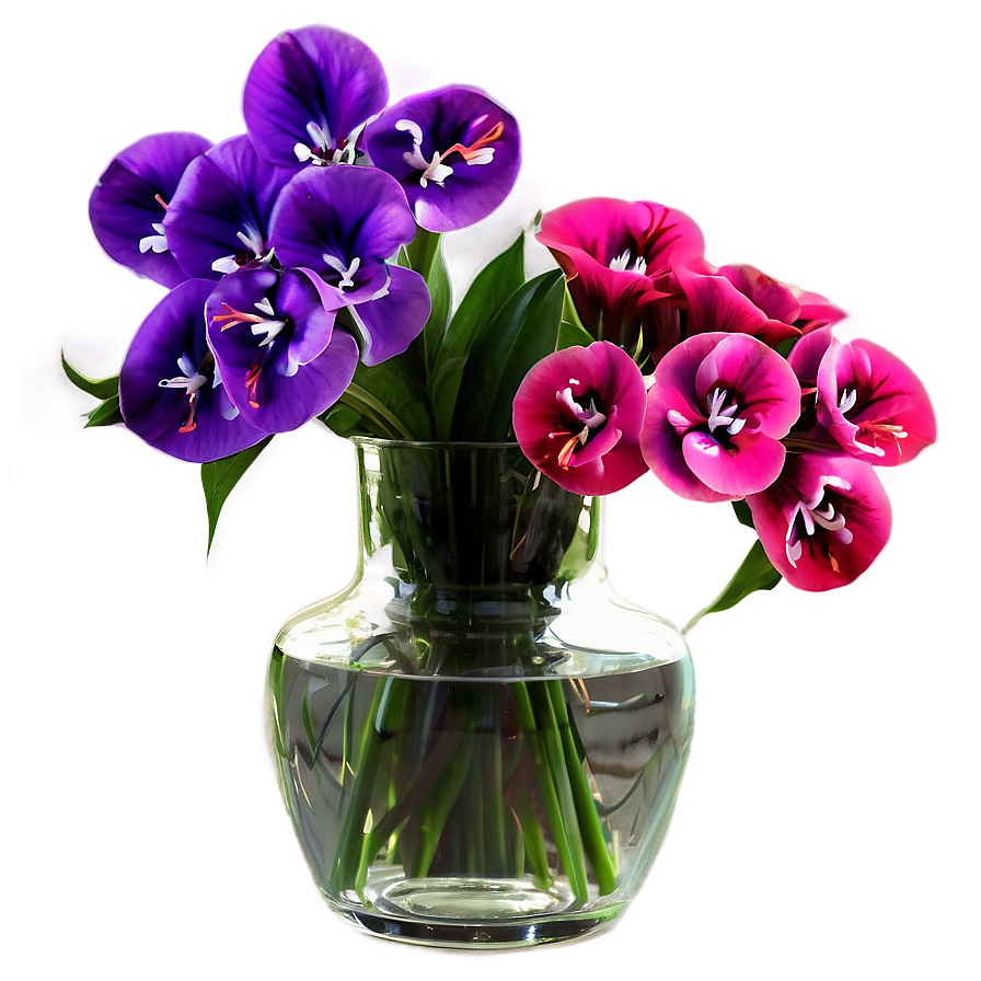 Anniversary Flowers In Vase Png 06272024