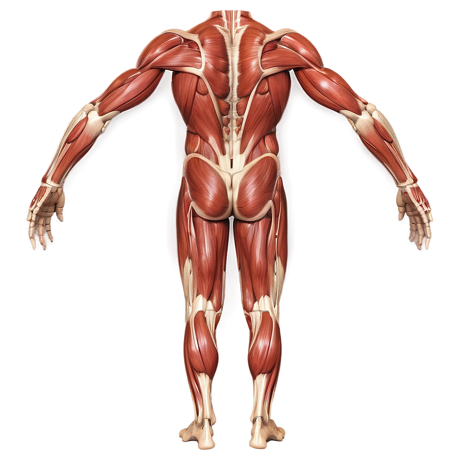 Anterior Muscular System View Png Gmo49