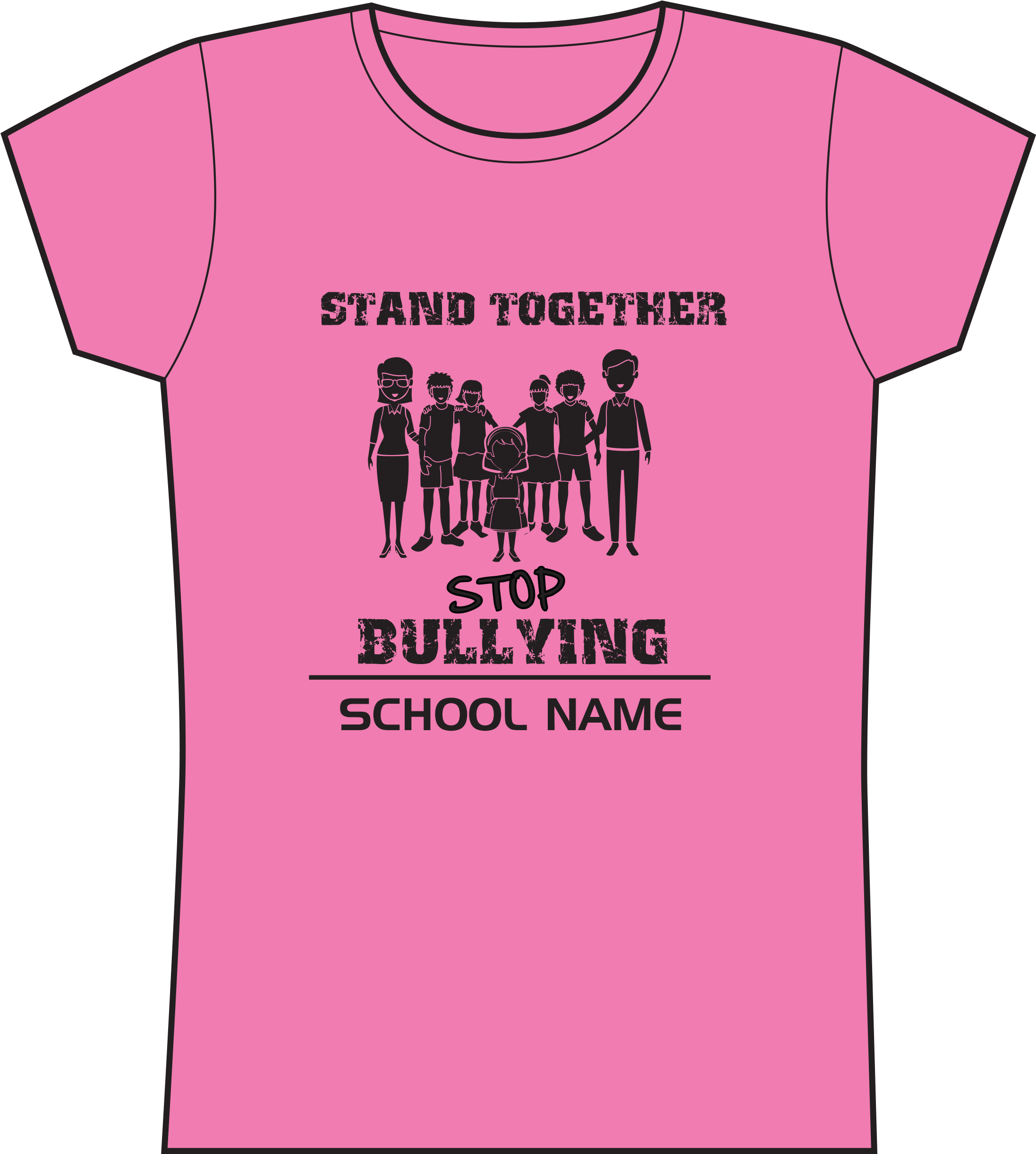 Anti Bullying Campaign School Shirt