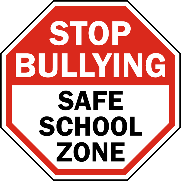 Anti Bullying Stop Sign