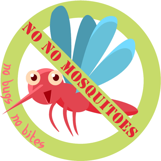 Anti Mosquito Sign Graphic