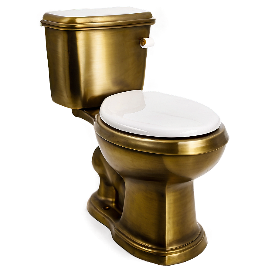 Antique Brass Toilet Png Hsf56