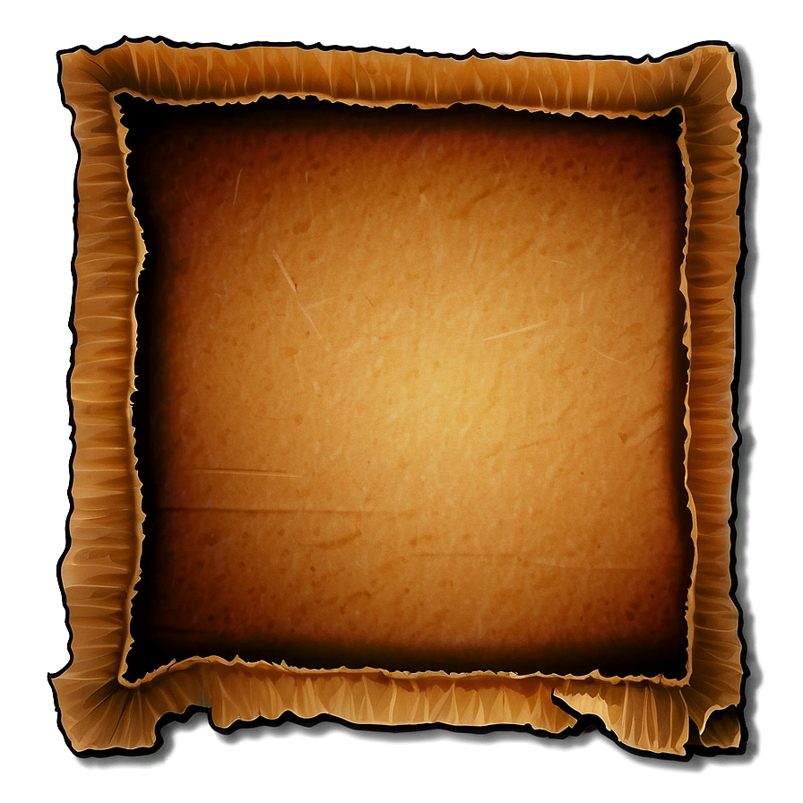 Antique Burned Paper Png Kkx