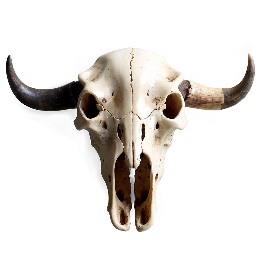 Antique Cow Skull Png 28