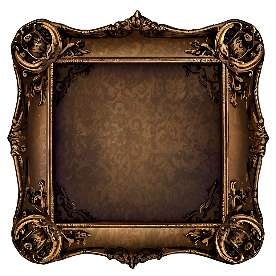 Antique Frame Illustration Png 66