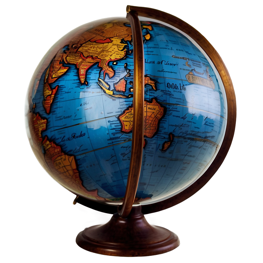 Antique Globe Picture Png 73