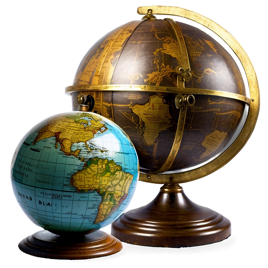 Antique Globe Picture Png Ckl