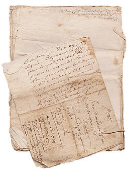 Antique Handwritten Letters