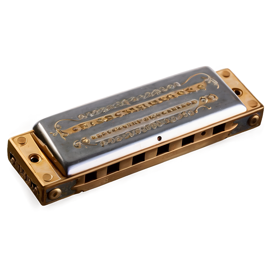 Antique Harmonica Png 06212024