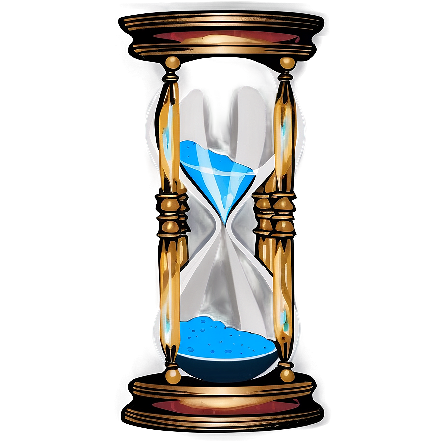 Antique Hourglass Illustration Png 44