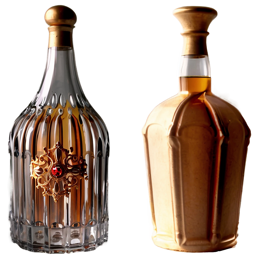 Antique Liquor Bottles Png Ymb17