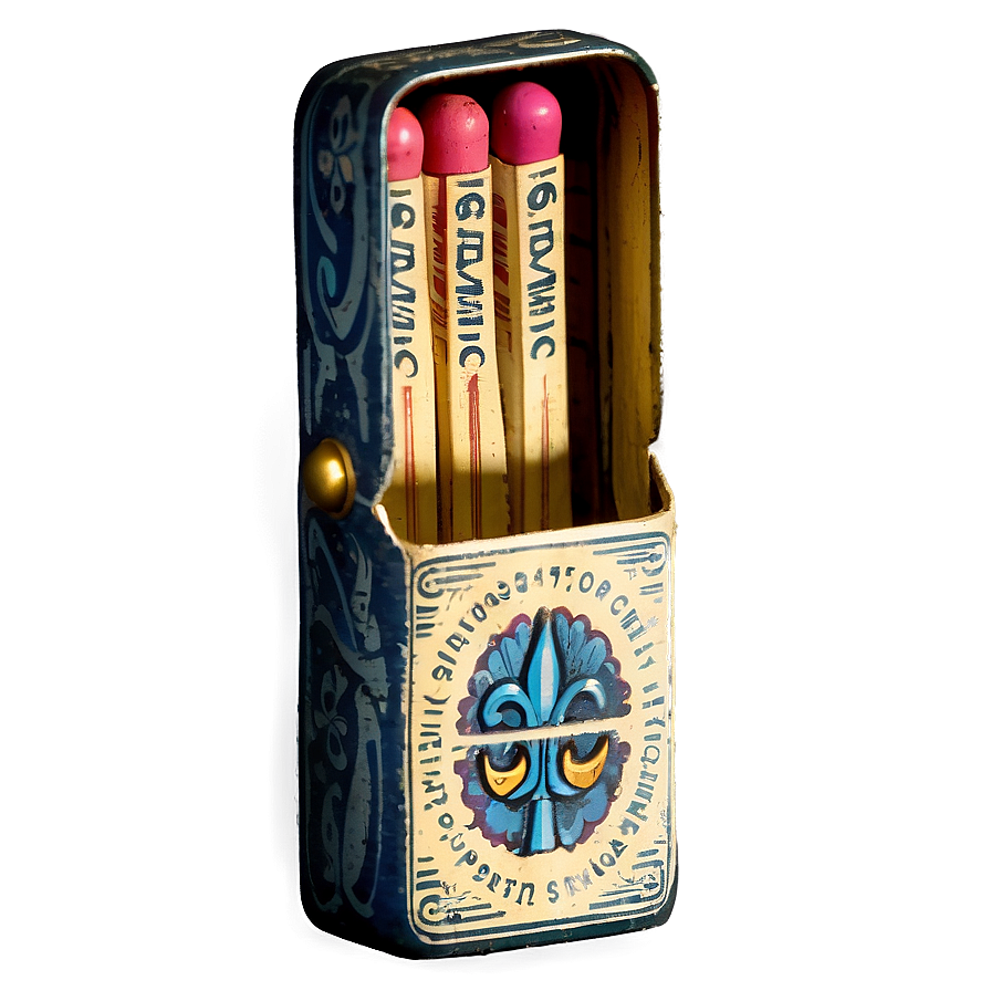 Antique Matchbox Treasure Png 12